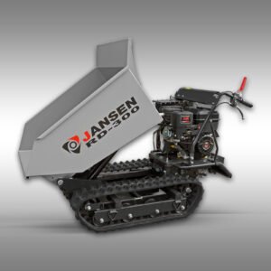 Jansen RD-300 bæltedumper, hydraulisk tipvogn, benzinmotor, Briggs & Stratton