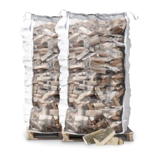 Lufttørret Bøg i bigbag – 2 stk. – 3,6 m3
