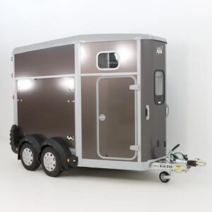 Ifor Williams HB506 hestetrailer | sadelrum | antracit