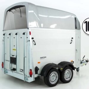 Humbaur XANTHOS 2400 hestetrailer | sølv | sadelrum