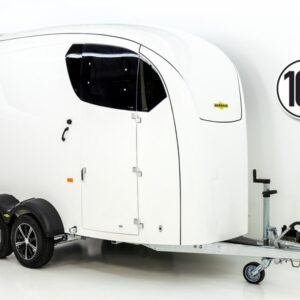 Humbaur Maximus 2700 S hestetrailer | hvid | sadelrum | fjederophæng