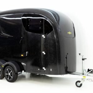 Humbaur Maximus 2700 S hestetrailer | sort | sadelrum | fjederophæng