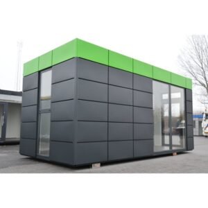 6 x 3 m Kontorcontainer / Salgscontainer - Model Green Line