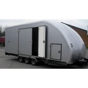 Woodford RL 7000 - Lukket trailer - 3.500 kg - Bred model - 3 aksler